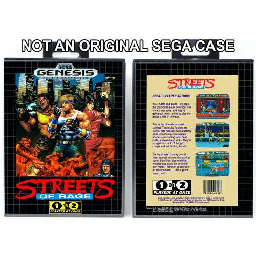 Streets of Rage (JP Cover Art)